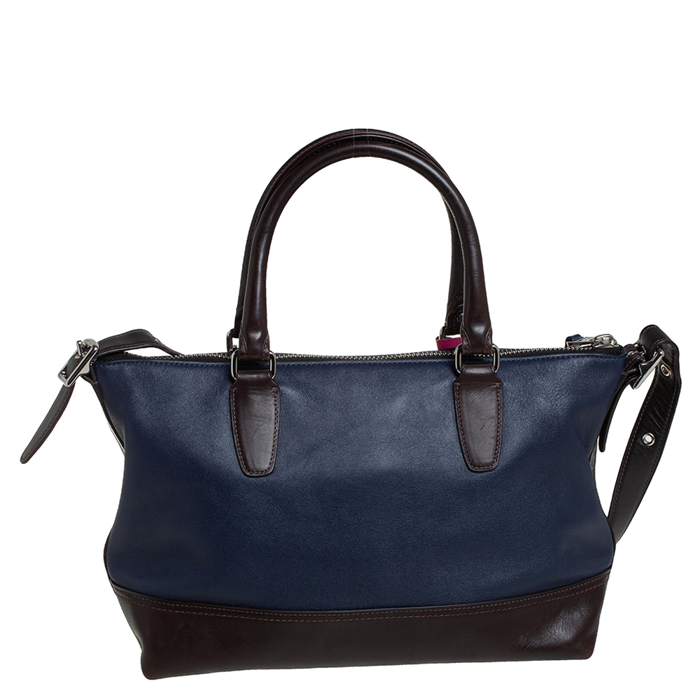 COACH Multicolor Leather Front Zip Tote - Picture 4 of 9